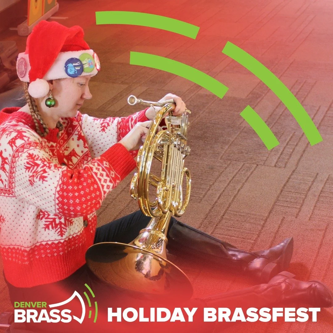 TOMORROW! 🎉🎄🎺

Holiday BrassFest arrives with hundreds of musicians, beloved carols, and the magic of brass ringing in the season. Get your Santa hat out, make sure those horns are oiled up and ready, and don't forget your music stand!

Enjoy the 