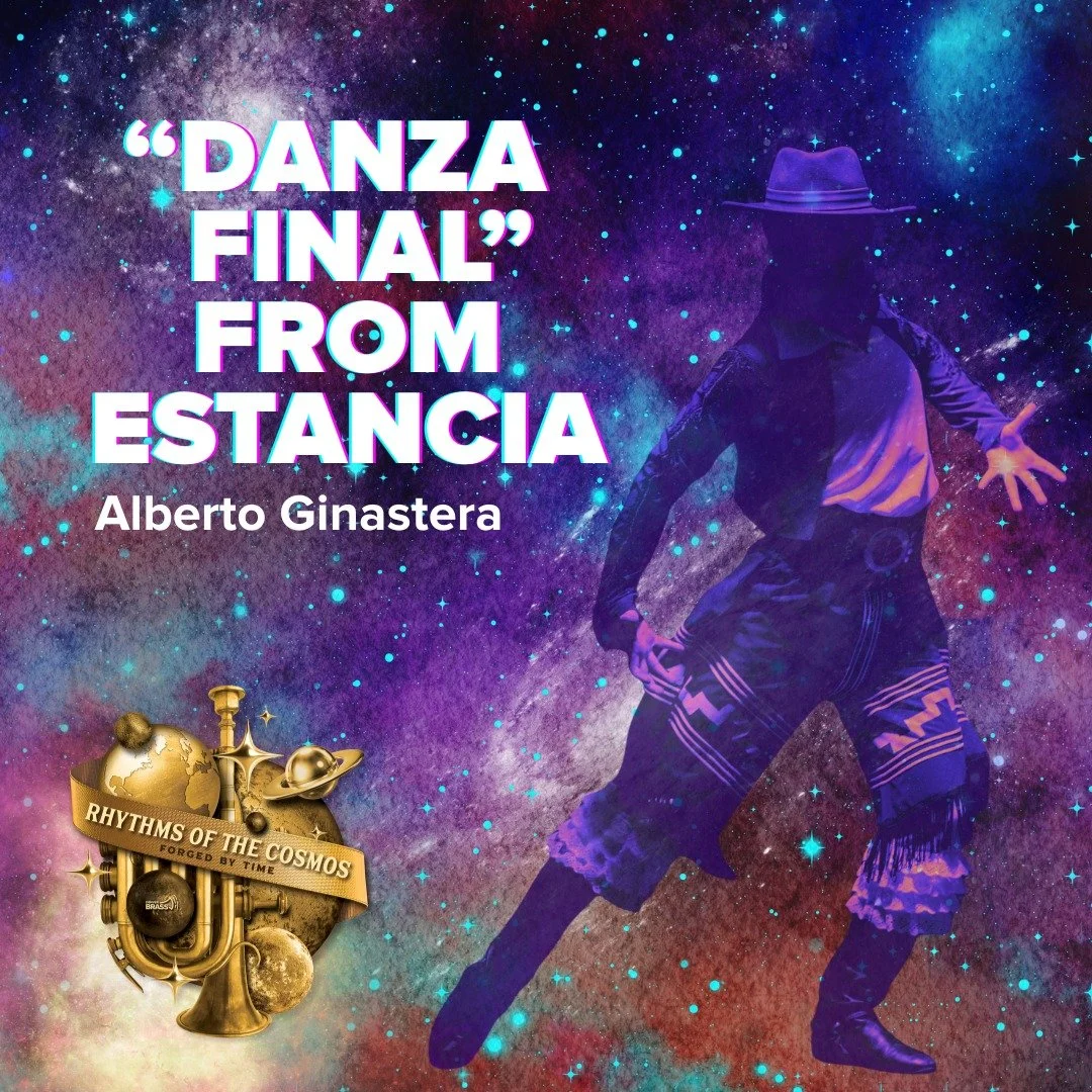Why does Danza Final feel unstoppable? 🔥
Inspired by the Argentine malambo, Alberto Ginastera packs the music with shifting meters, surprise accents, and nonstop drive.
On Rhythms of the Cosmos, it&rsquo;s all motion, momentum, and sound you feel. ?