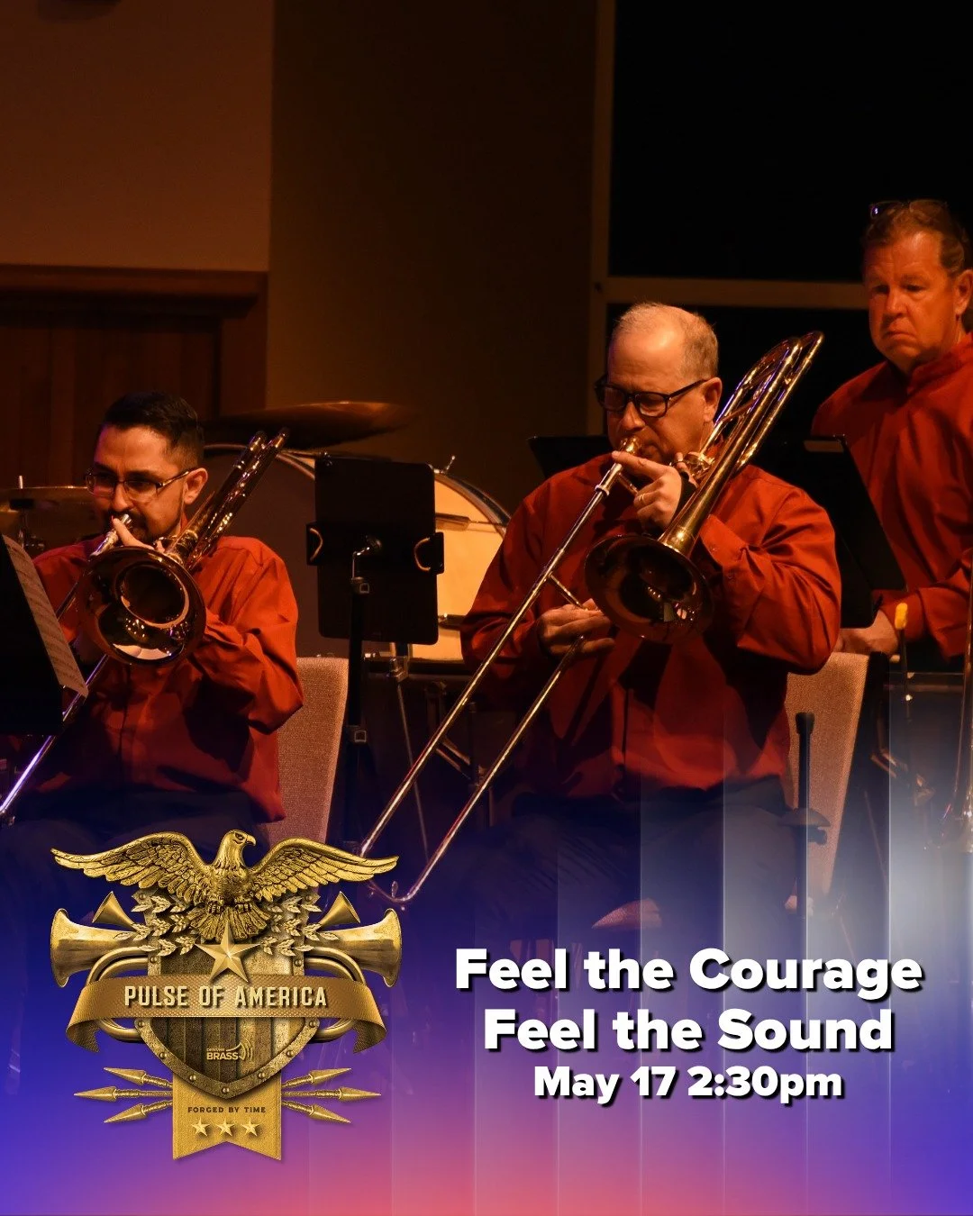 Reserved Seating for PULSE OF AMERICA on May 17 is SOLD OUT!
Remaining general admission tickets are also going fast. Don't miss out on our season finale.