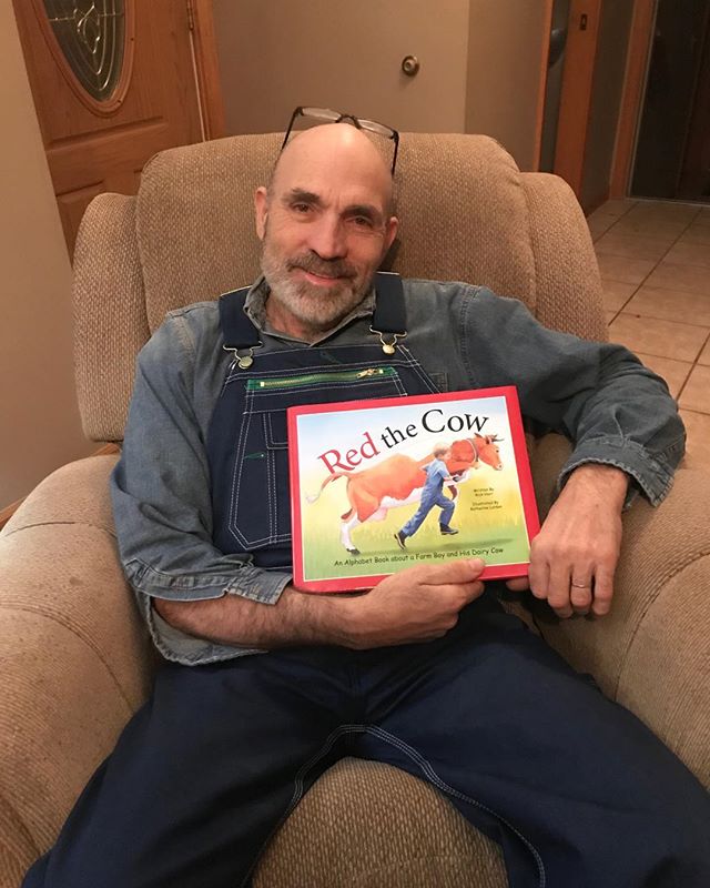 Farmer Harr has a book.