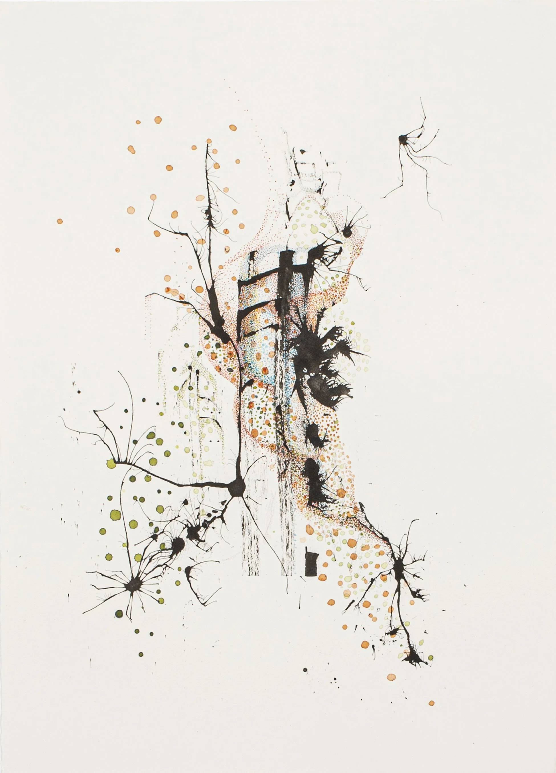 66 cm x 91.5 cm Ink on 356 g/m² Saunders Waterford watercolor paper. 2020 