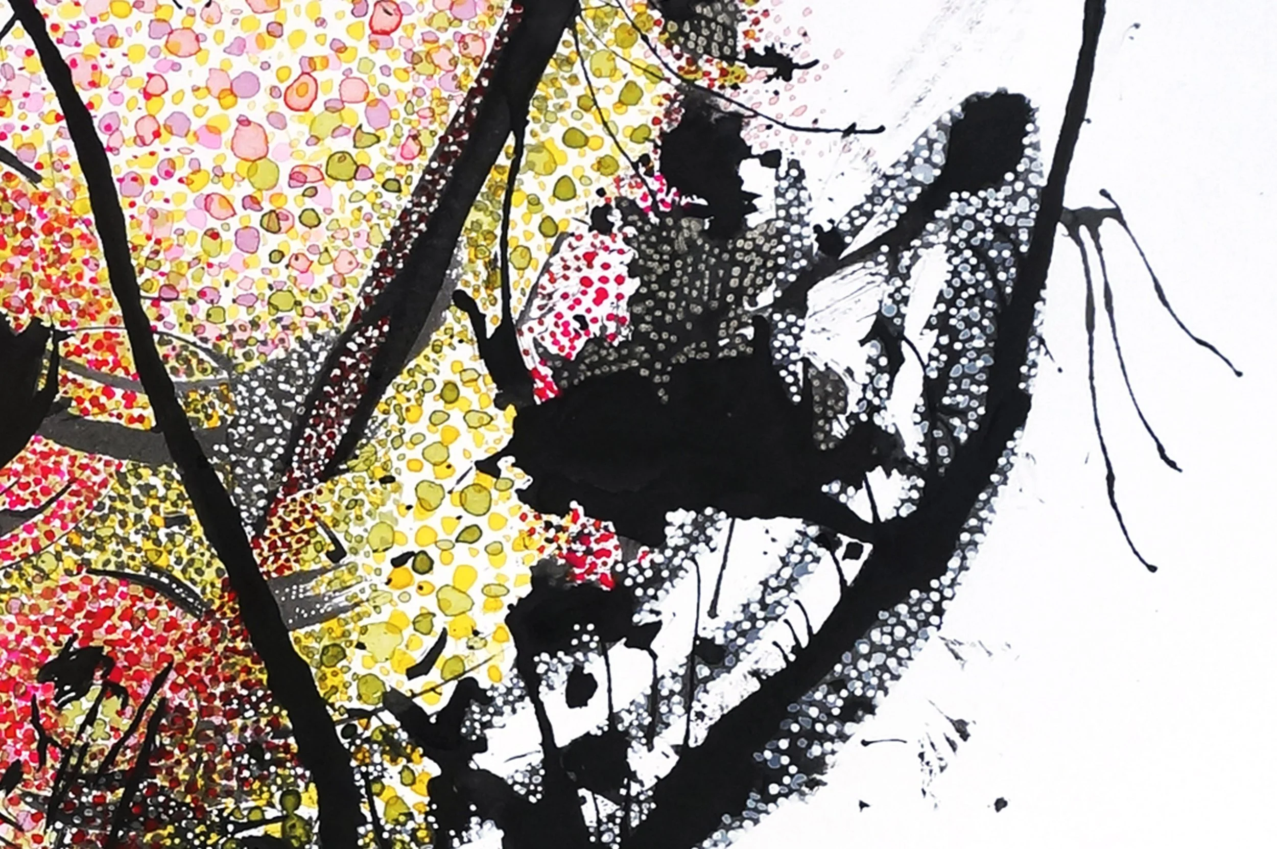  70 cm x 50 cm Ink on 300 g/m² Fabriano 5, HP, watercolor paper 2021 