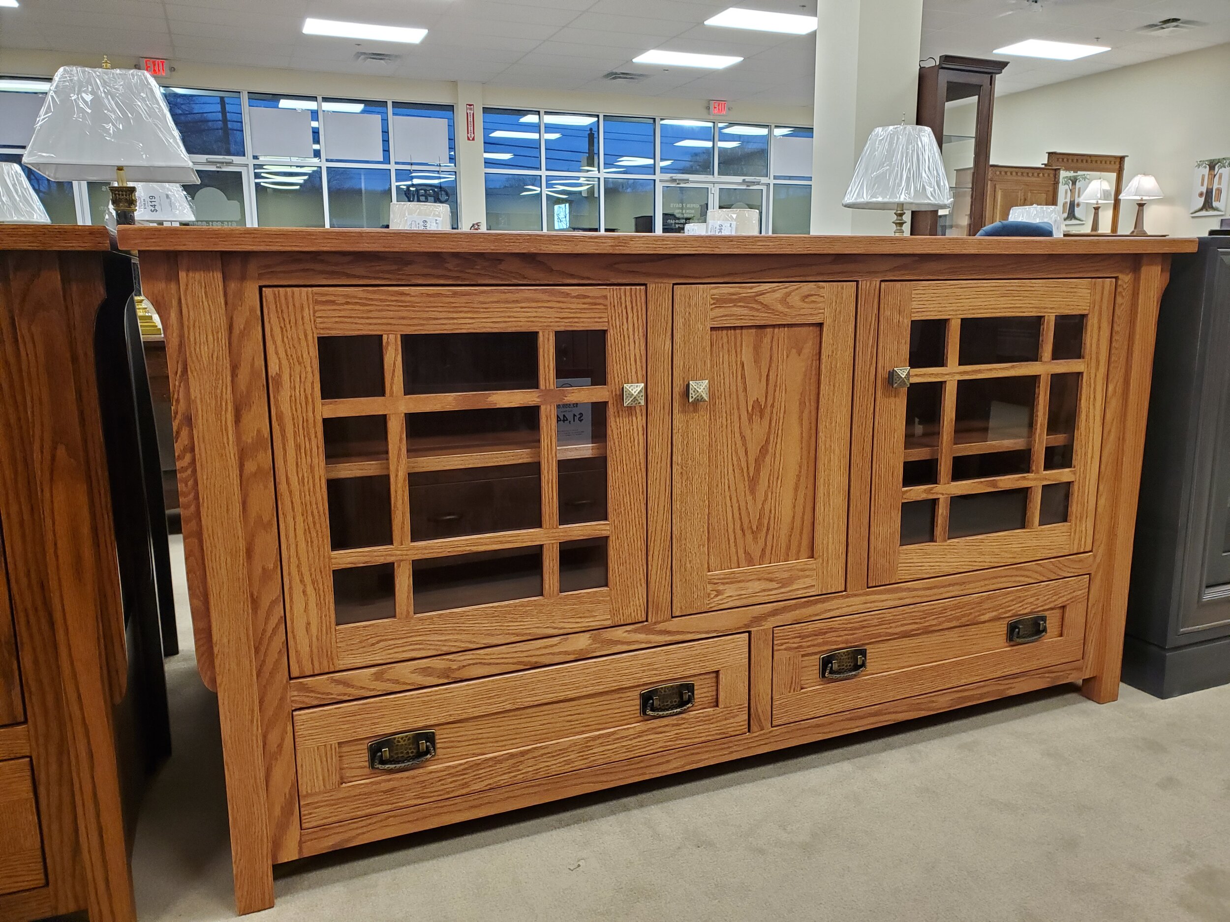 Amish Entertainment And Tv Cabinets At O Reilly S Amish Furniture