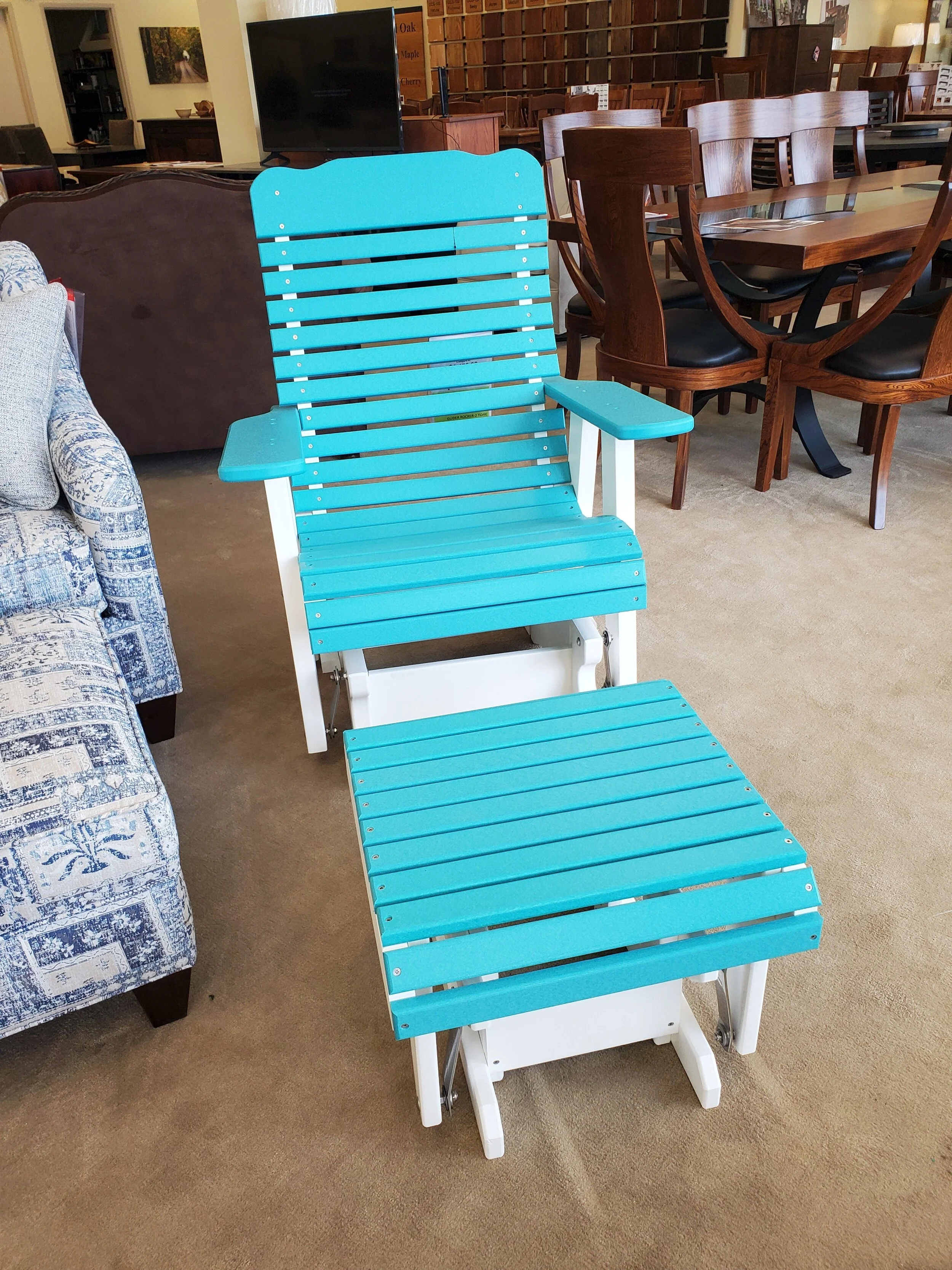 outdoor rocker with ottoman on Outdoor Furniture Collection O Reilly S Amish Furniture Nashville
