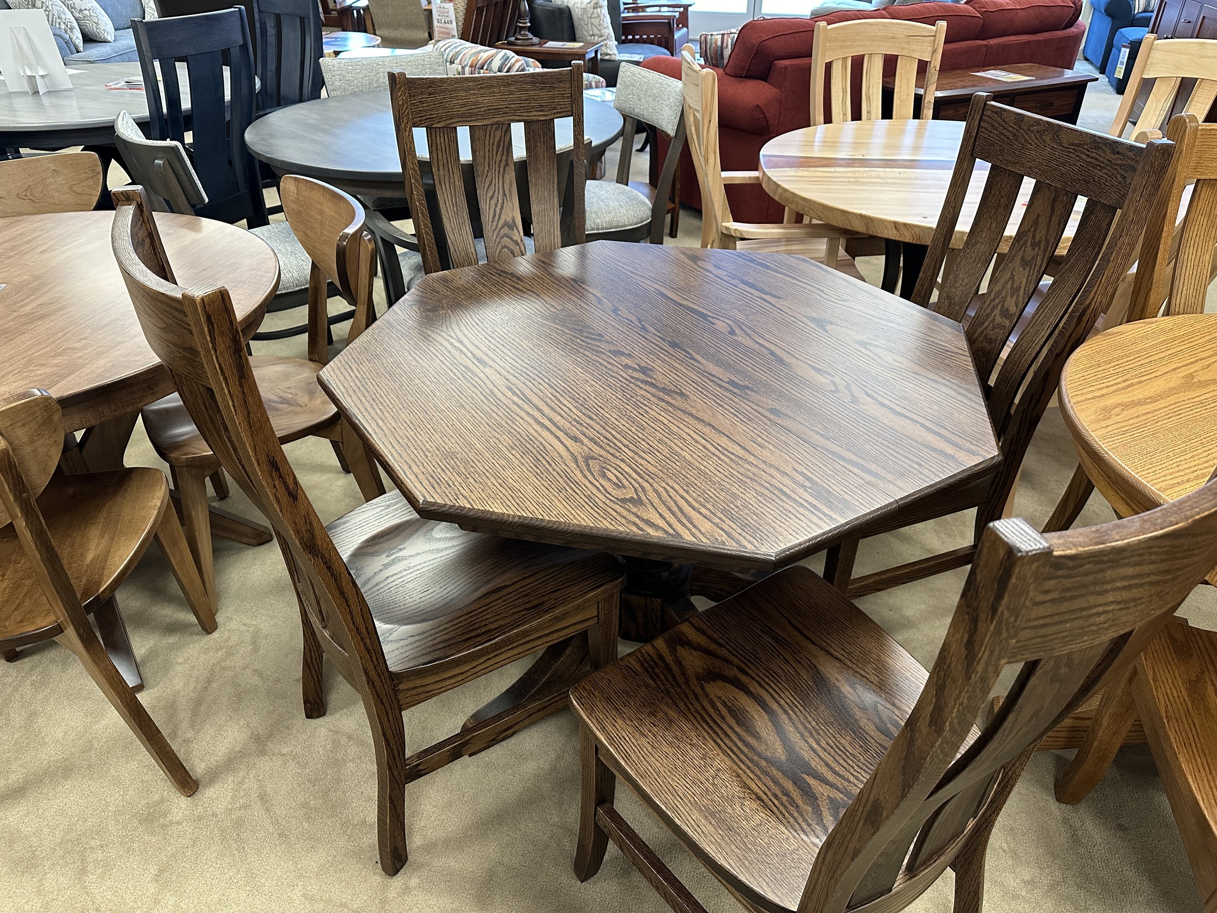 Solid Wood Amish Dinette Set