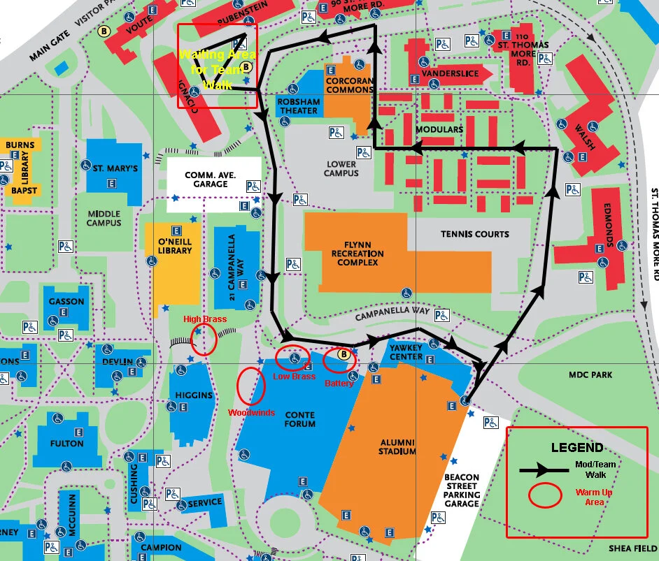 Boston College Campus Map Improving The Bc Campus Tour Experience For Prospective Students — Design  Thinking