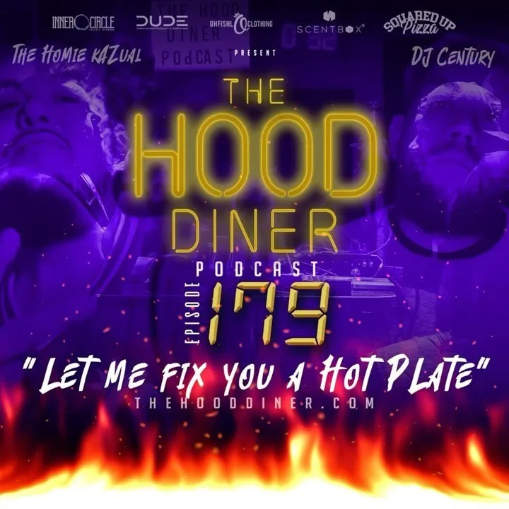 🎙Ep 179 - Let me fix you a Hot Plate
This week in The Diner&hellip; Century is going to Vegas ALONE, what&rsquo;s the worst toilet paper you&rsquo;ve ever used and damn Vince McMahon is FUKT. BTW theres no music in the background on this episode, pl