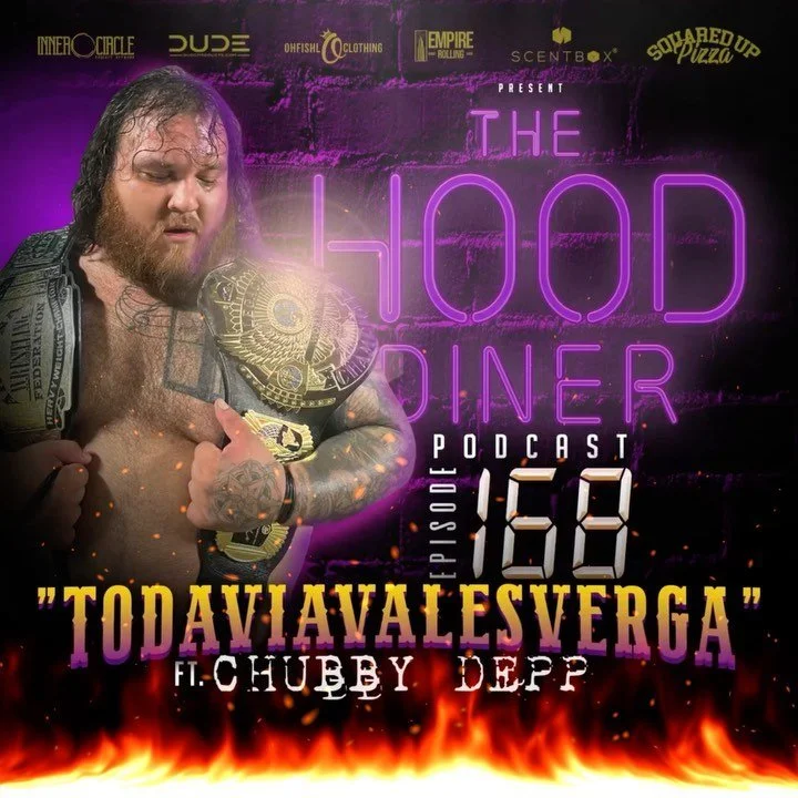 🎙Ep 168 - Todaviavalesverga ft @Chubby_Depp 
This week in The Diner&hellip; its our Birthdays! HBD kAZ &amp; Century! And to celebrate we brought in 2x Professional Wrestling Champion, Tag Team Champion but first and foremost our good friend Chubby 