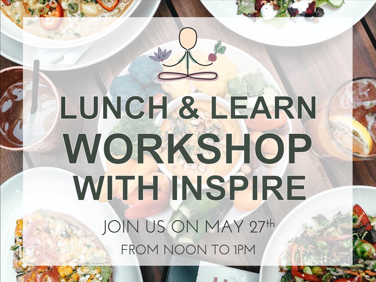 ✨Special Lunch &amp; Learn Workshop✨⁣⁣
⁣⁣
Are you looking for ways to improve your nutrition, lifestyle &amp; wellbeing?⁣⁣
Join us next Thursday, May 27, from Noon-1pm!⁣⁣
⁣⁣
➡️ Link in bio for more info :) ⁣
⁣
#mindfulness #nutrition #onlineworkshop 