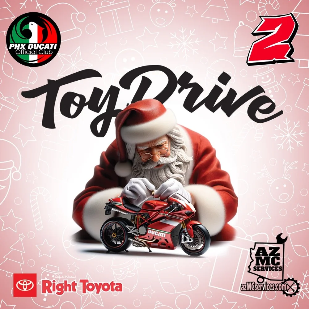 Holiday Toy Run — PHX Ducati community initiative