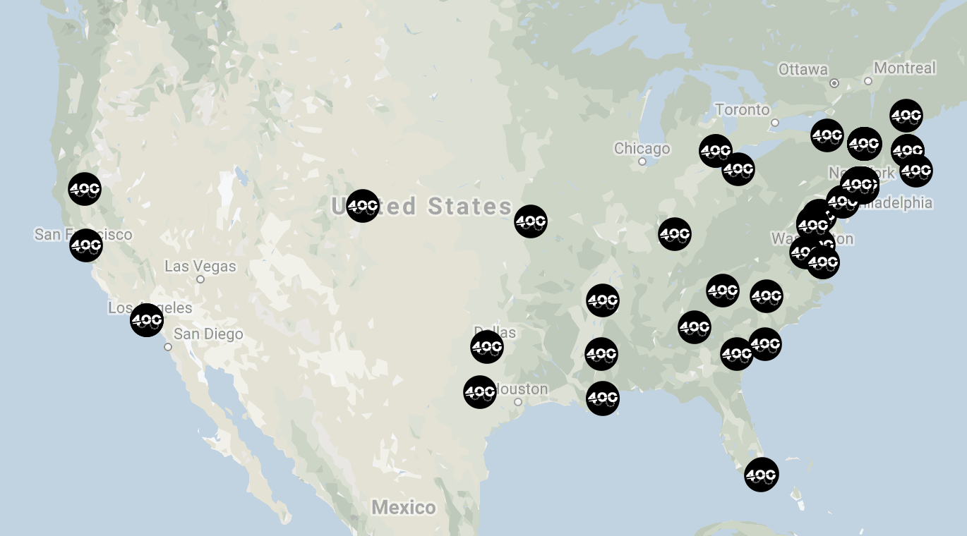 Mapping 400 Years of Inequality observances, 2019