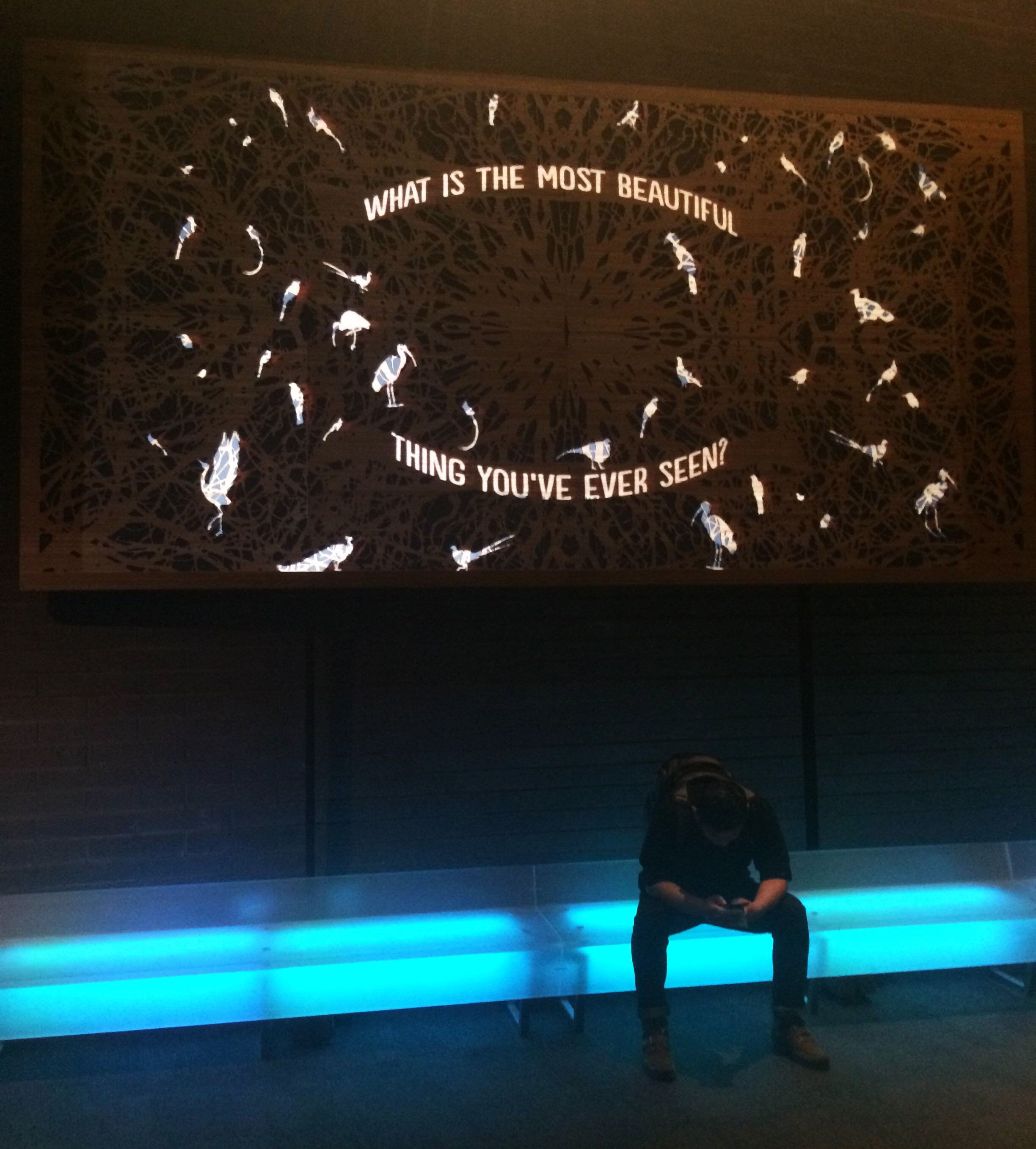 Lobby Installation - Guards at the Taj, La Jolla Playhouse