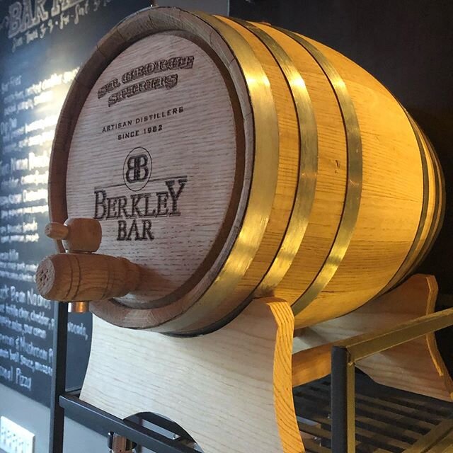 @stgeorgespirits Thank you for the gorgeous new barrel! We&rsquo;re filling it with your delicious B&amp;E whiskey and then comes the hard part...