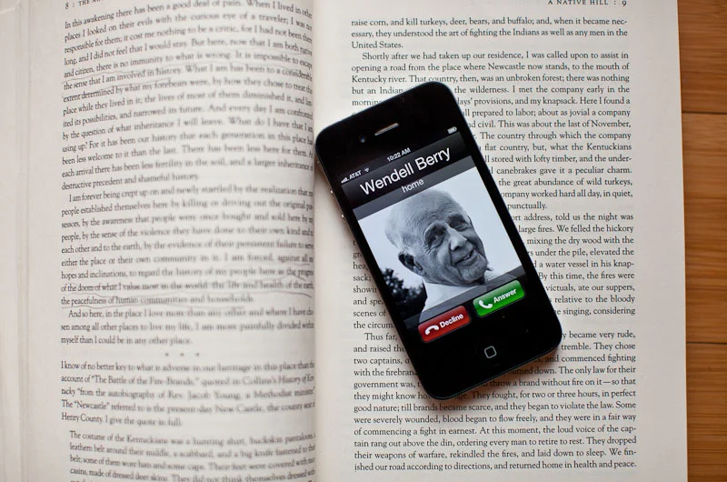 Wendell Berry is Concerned