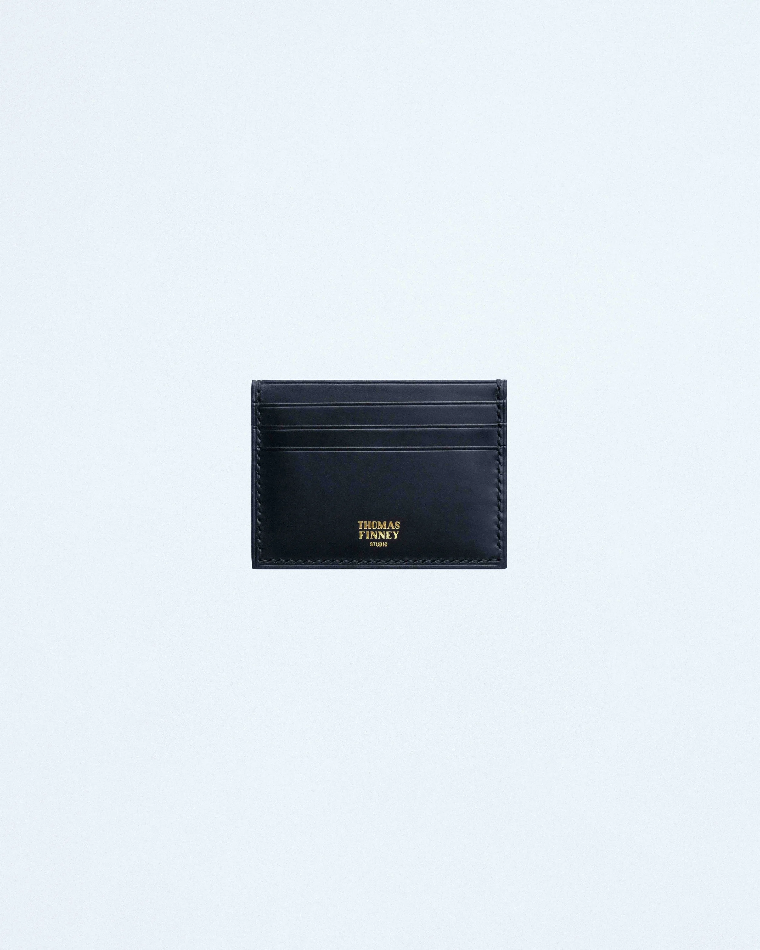 Card Case in Black Leather