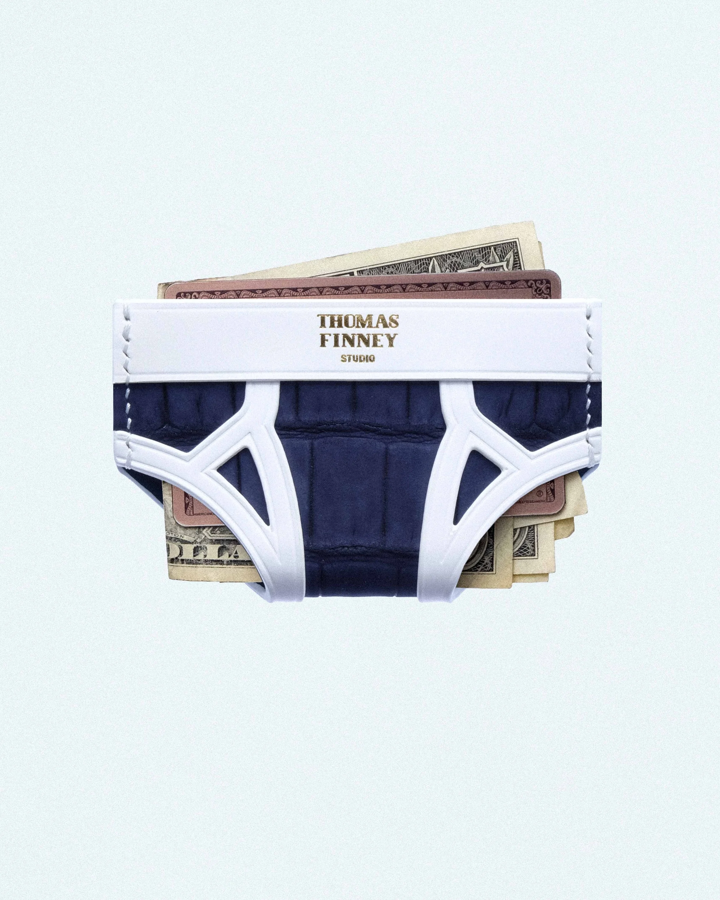 BRIEF CARD CASE IN BLUE SUEDE CROCODILE WITH WHITE TRIM-1.jpg