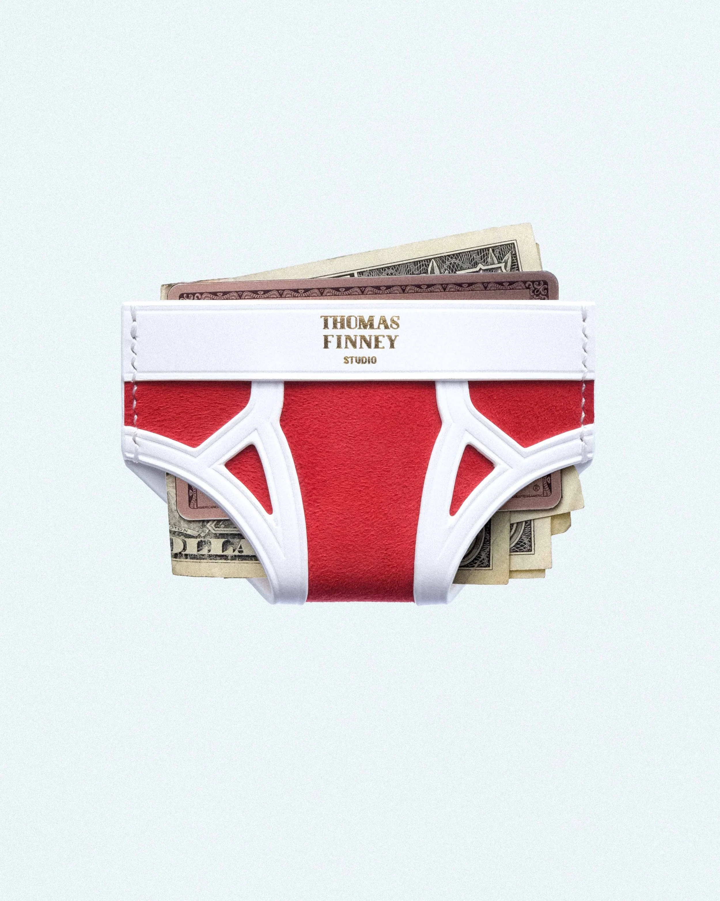 BRIEF CARD CASE IN RED SUEDE WITH WHITE TRIM-2.jpg