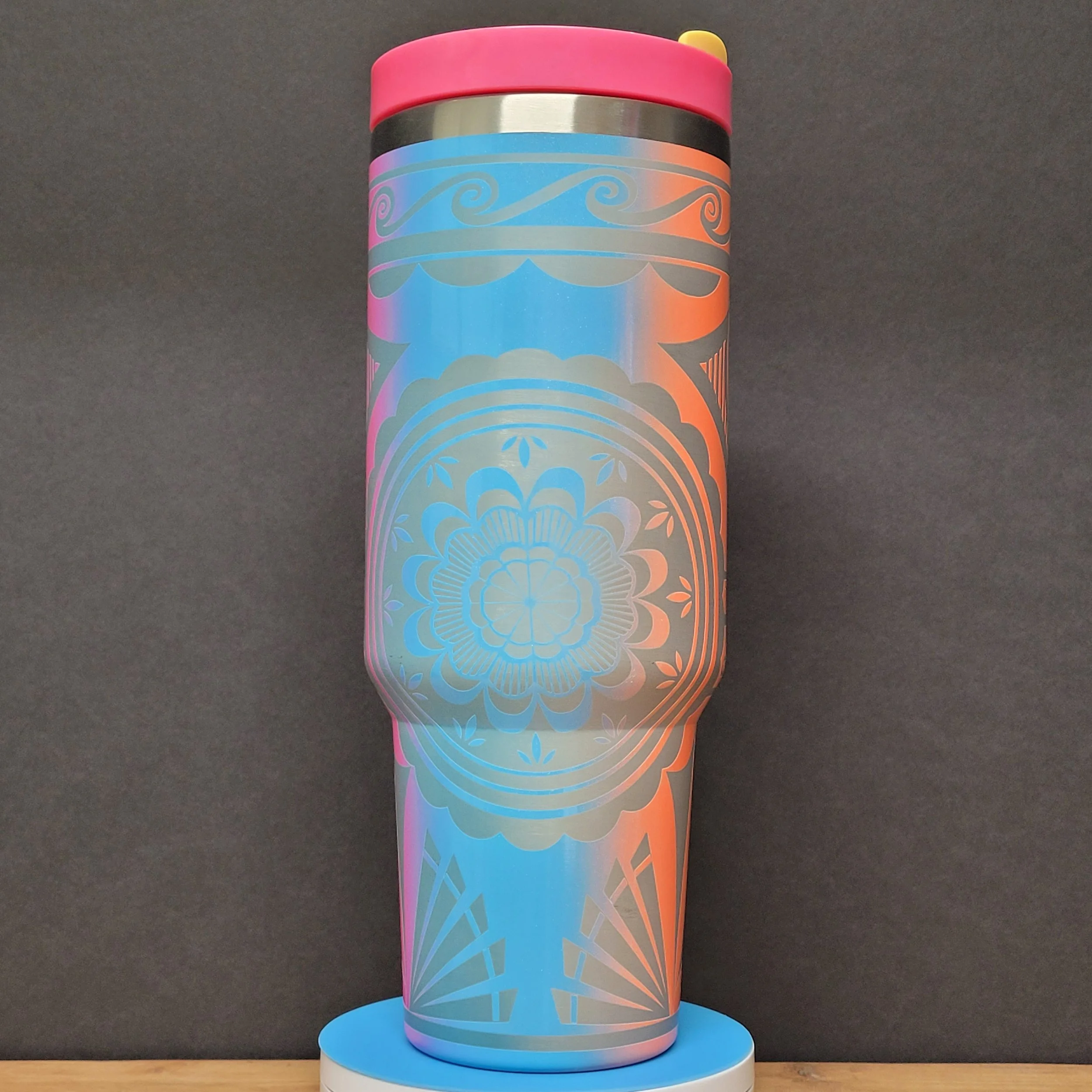 Fairyland Pink Pueblo Pottery Full Wrap