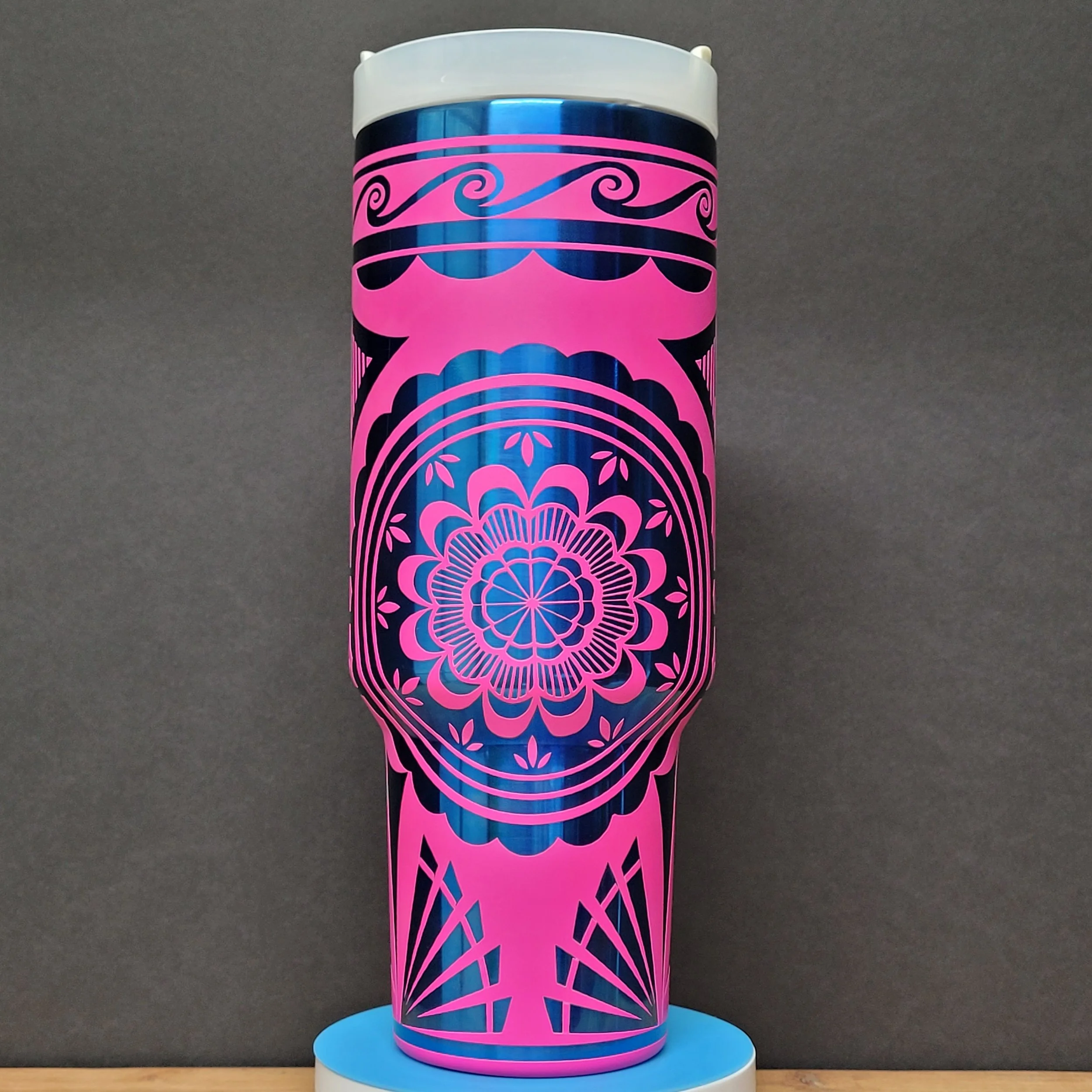 Blue Pottery Full Wrap