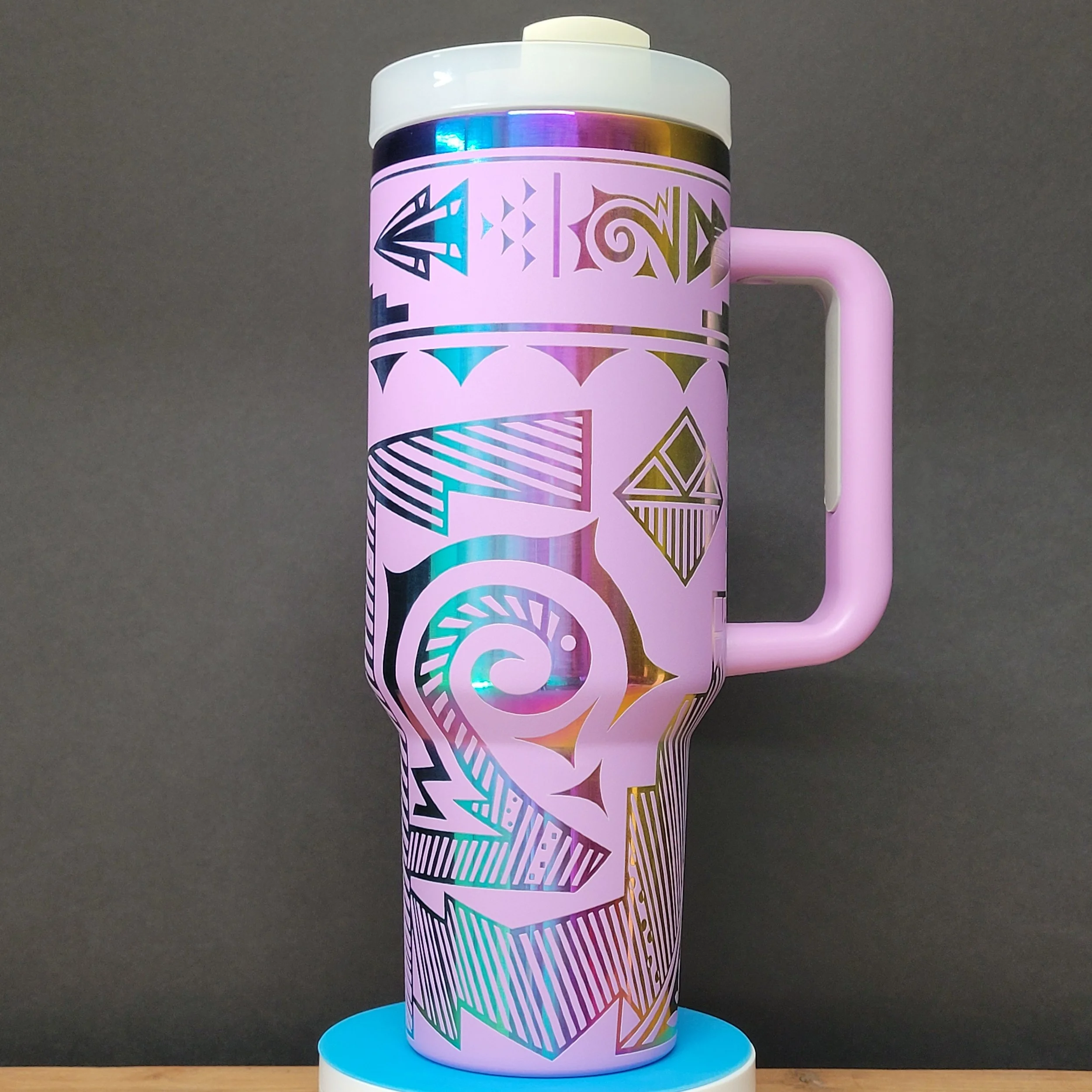 Iridescent Thunderbird Full Pottery Wrap