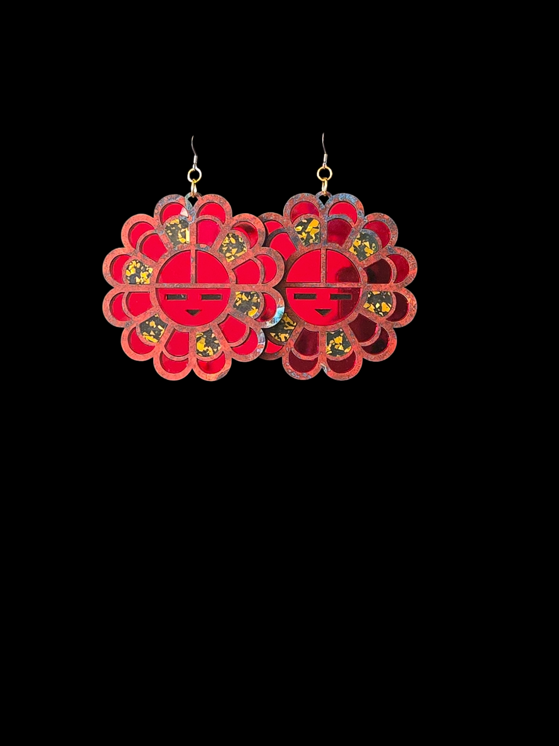 Zuni Sunface Inlayed Acrylic