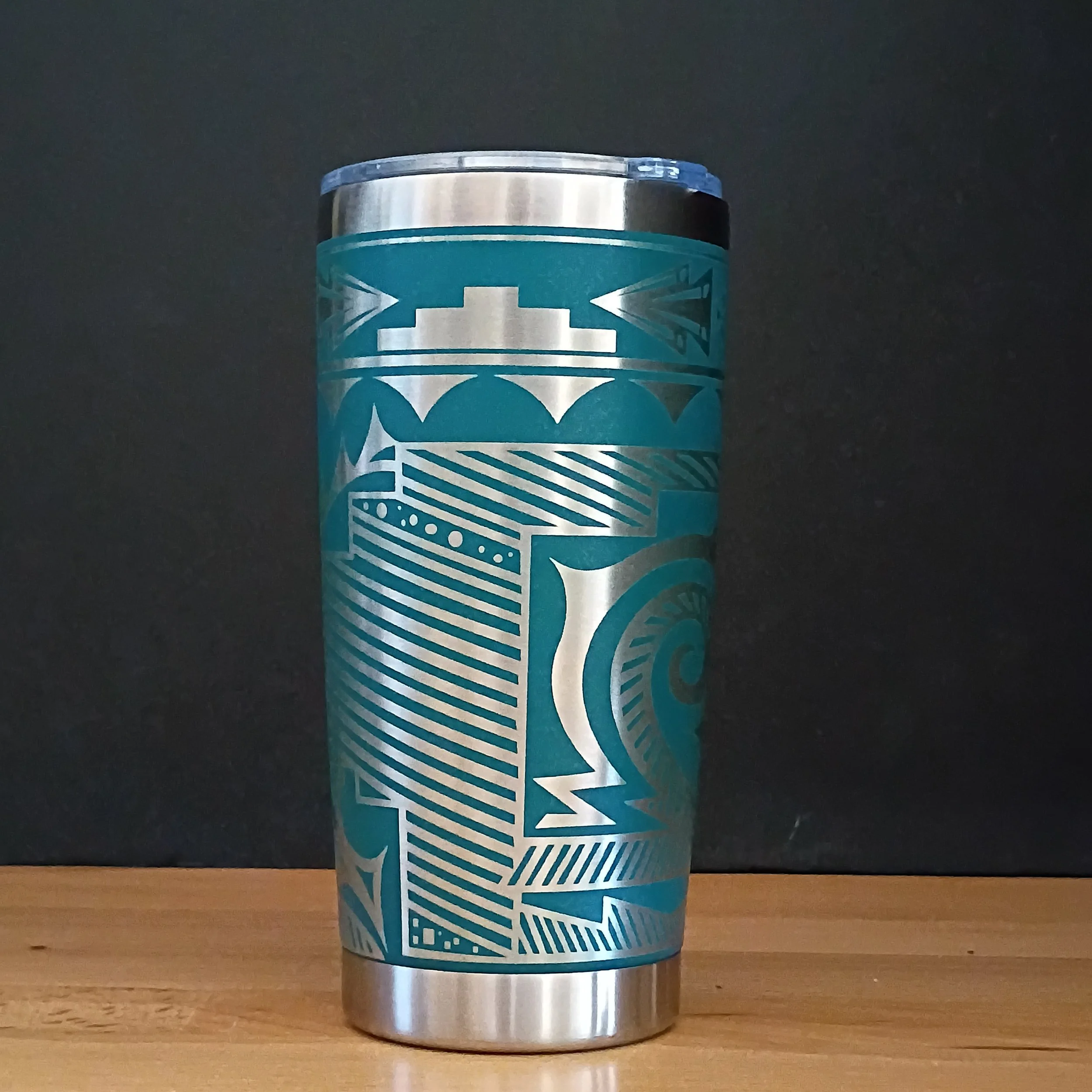 Silver Thunderbird Wrap