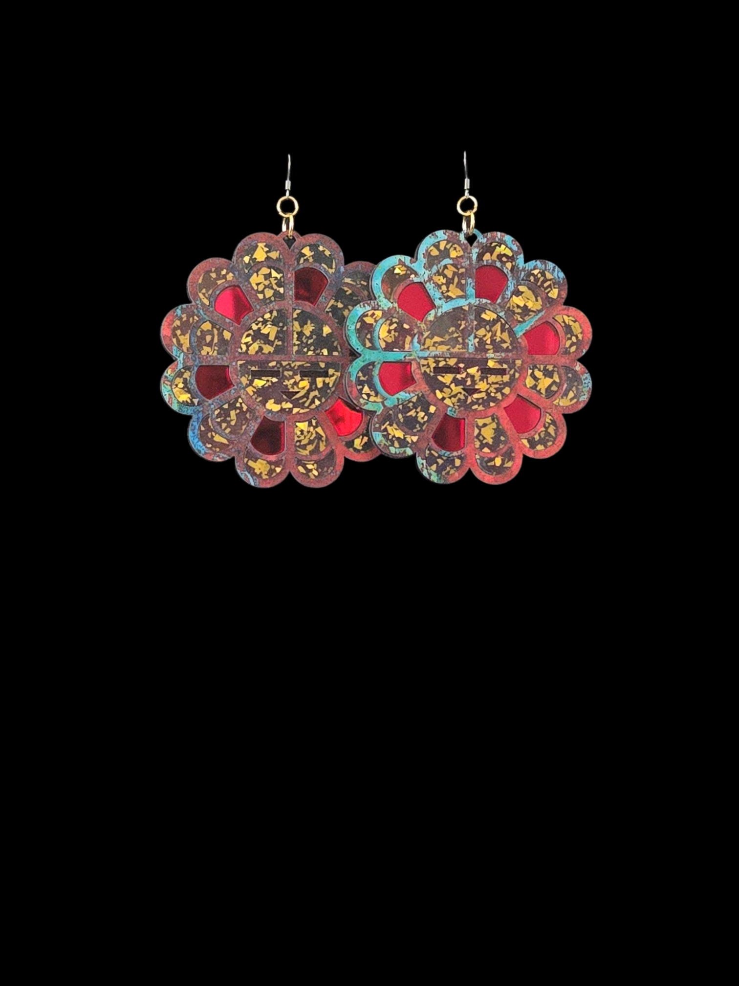 Zuni Sunface Inlayed Acrylic