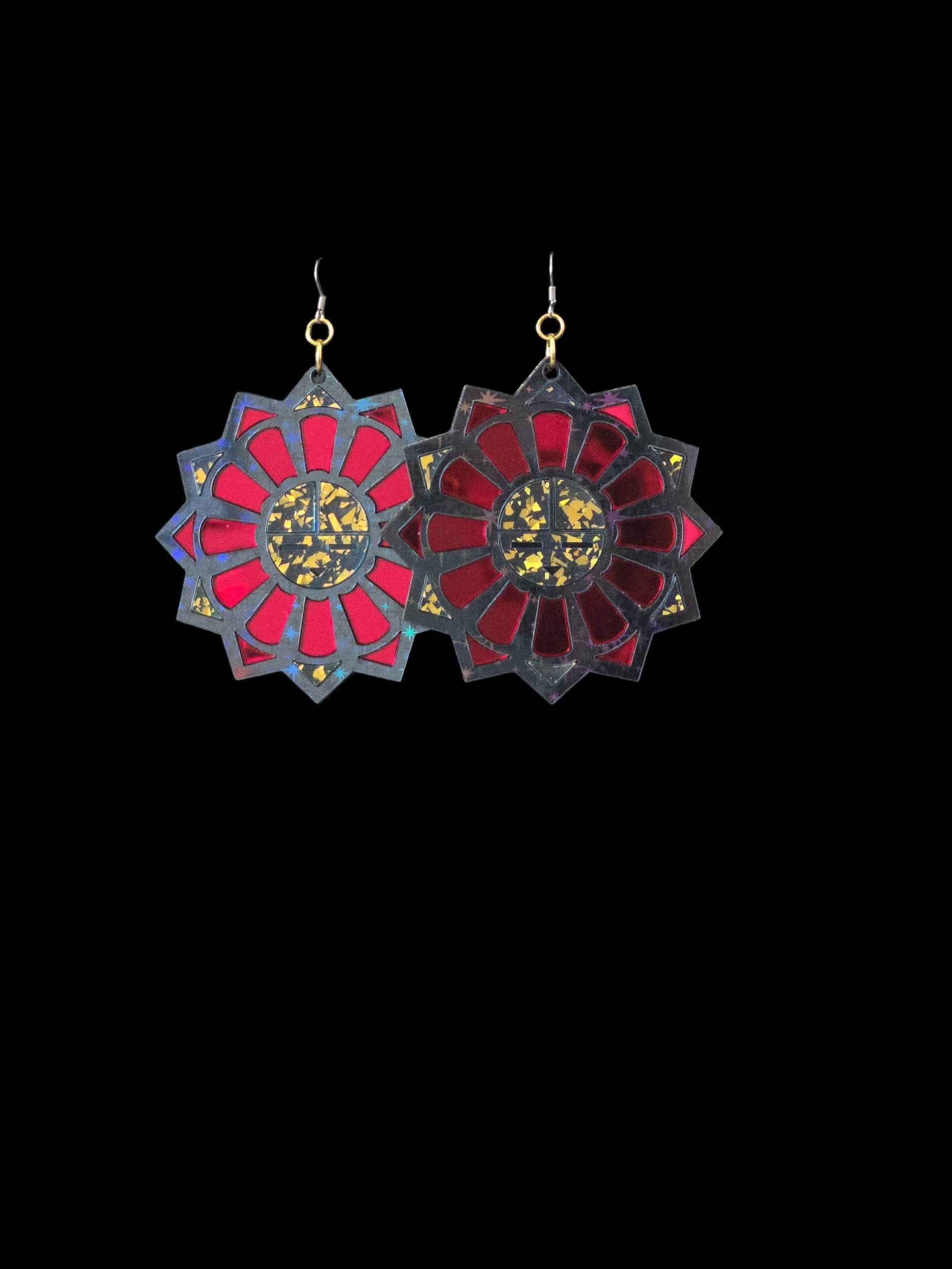Zuni Sunface Inlayed Acrylic