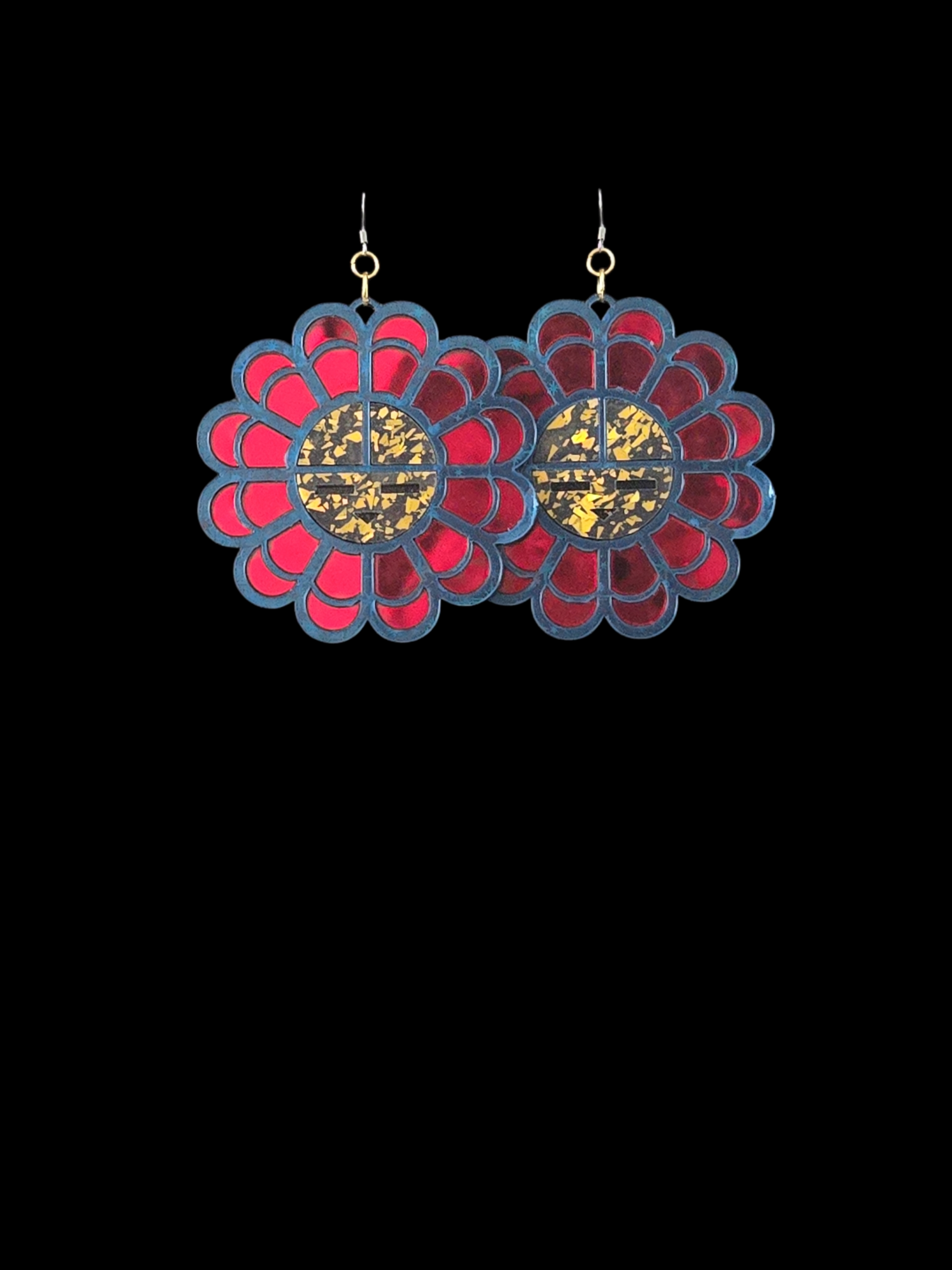 Zuni Sunface Inlayed Acrylic