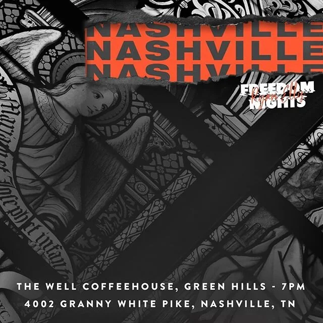 NASHVILLE FREEDOM NIGHT⠀
&bull; &bull; ⠀
THURSDAY 16th JANUARY. ⠀
&bull; &bull; ⠀
Link in bio! ⠀
&bull; &bull; ⠀
Spread the word!