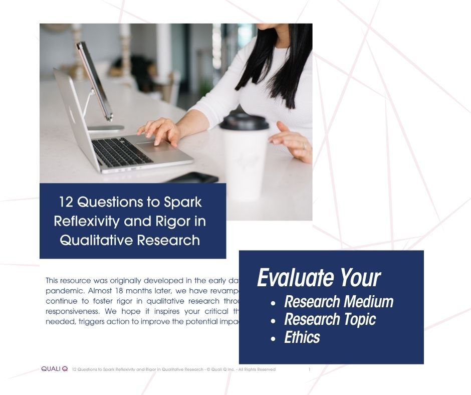 12 Questions to Spark Reflexivity and Rigor in Qualitative Research