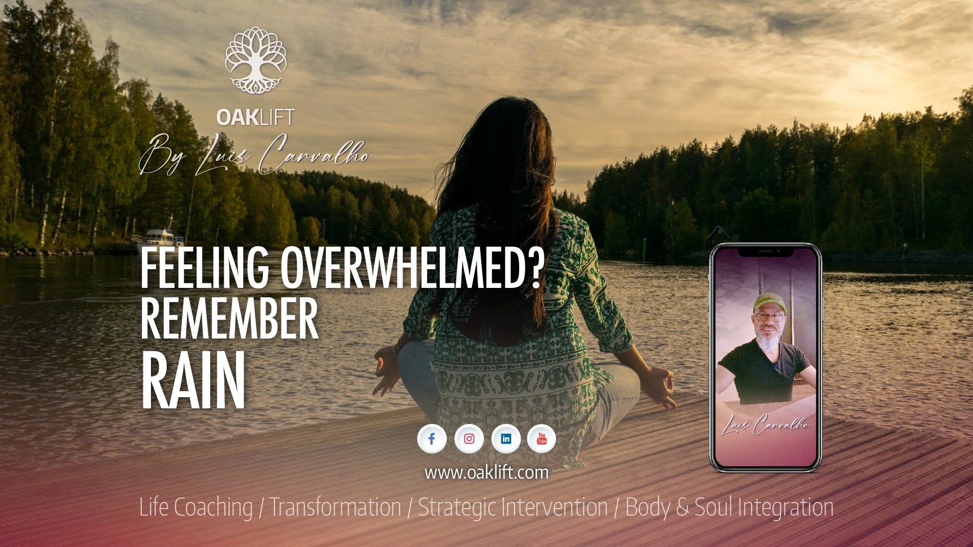 Feeling Overwhelmed? Remember “RAIN”