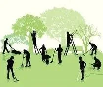 Outdoor Church Work Day