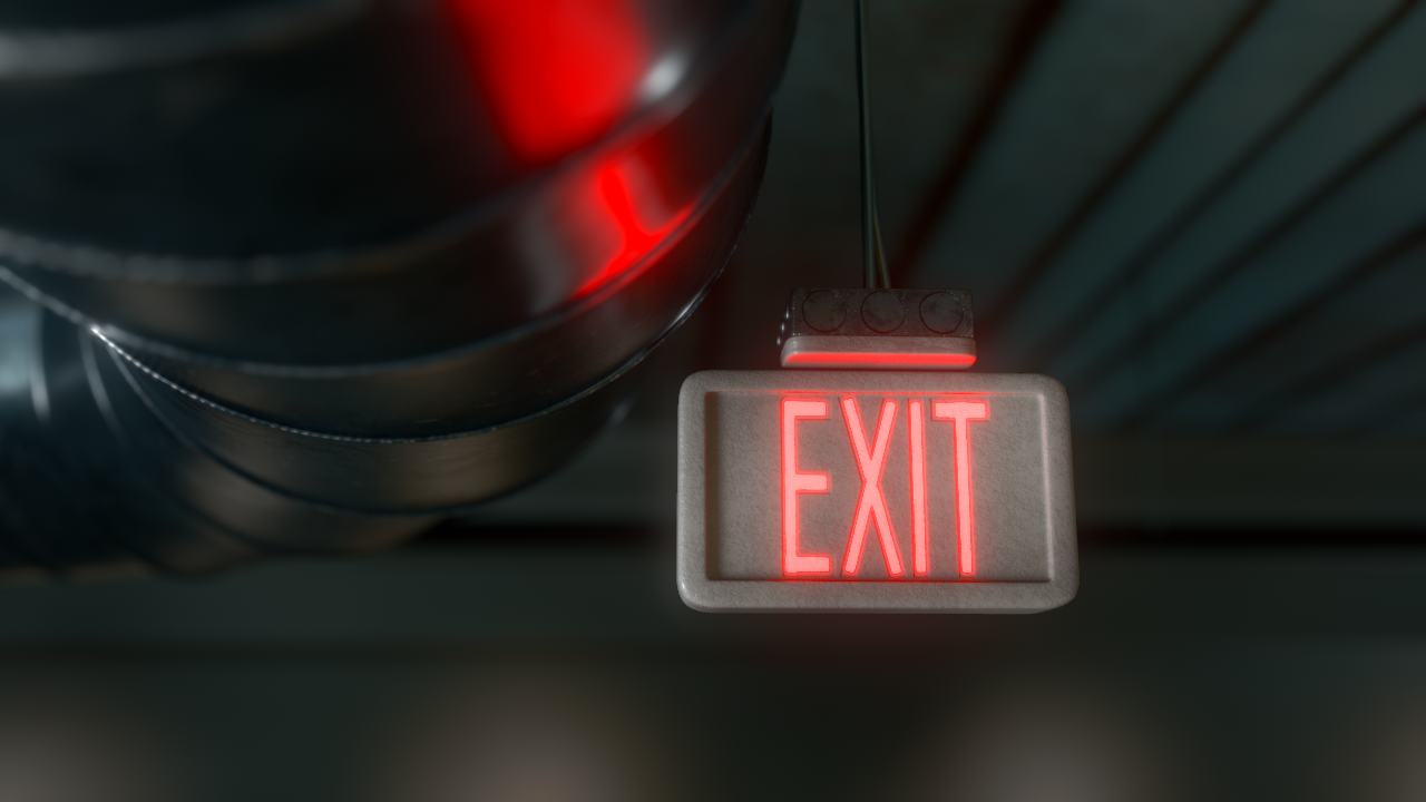 Exit Sign - 2020