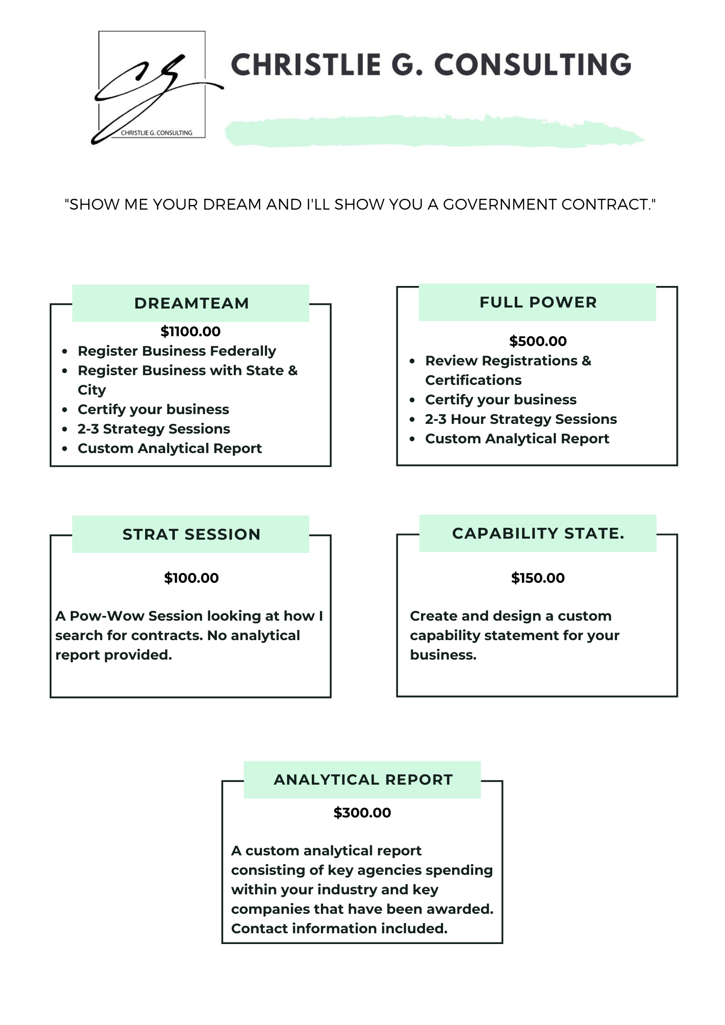 Capability Statement