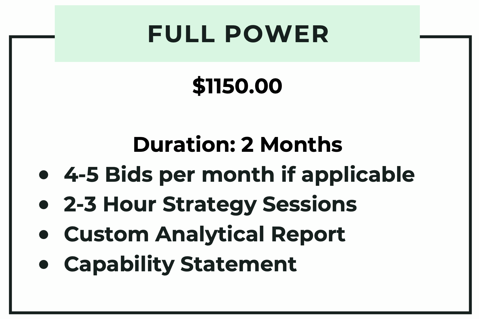 Full Power Strategy Session