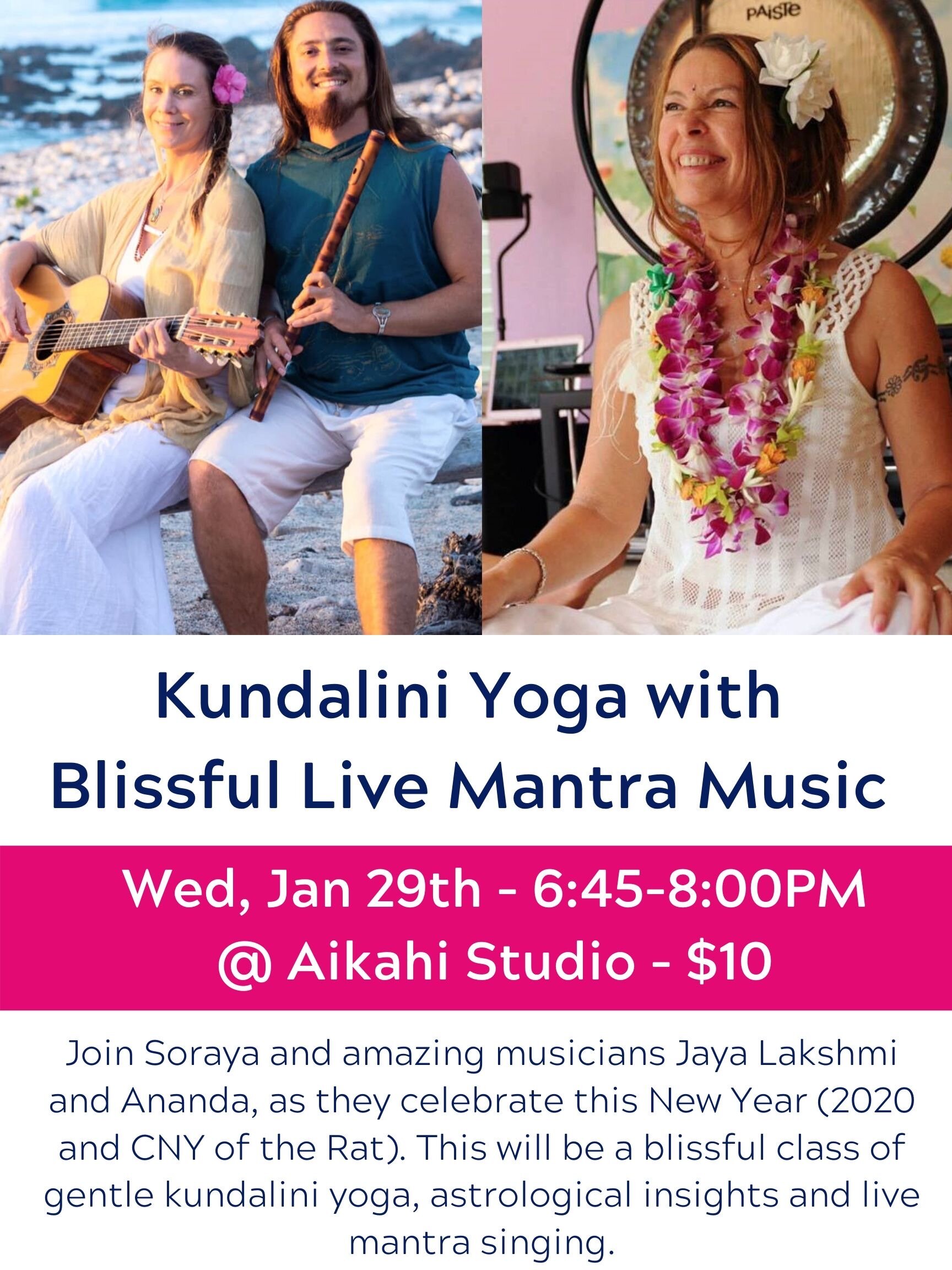 Kundalini Yoga With Blissful Live