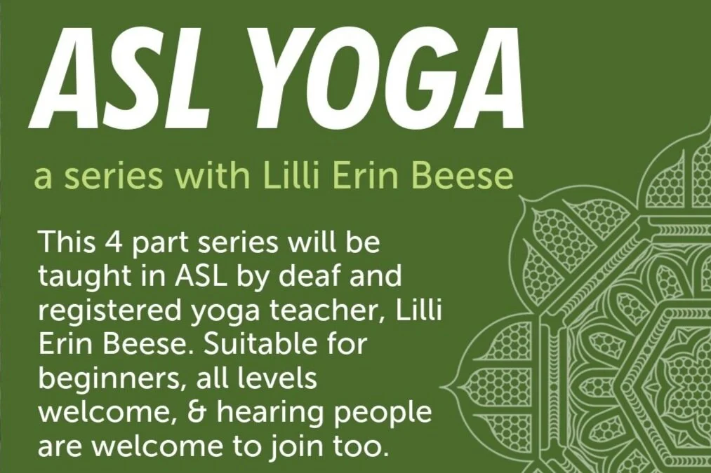 ASL Yoga with Lilli Erin Beese
