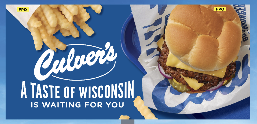  CULVER’S Welcome to Delicious campaign refresh 