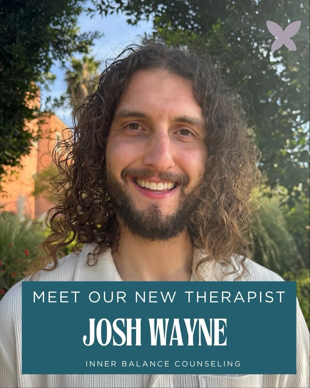 We are so pleased to welcome Josh Wayne to the team! 

Josh works with adults, couples, teens, and young adults navigating anxiety, communication difficulties, relationship concerns, life transitions, burnout, identity exploration, chronic stress, gr