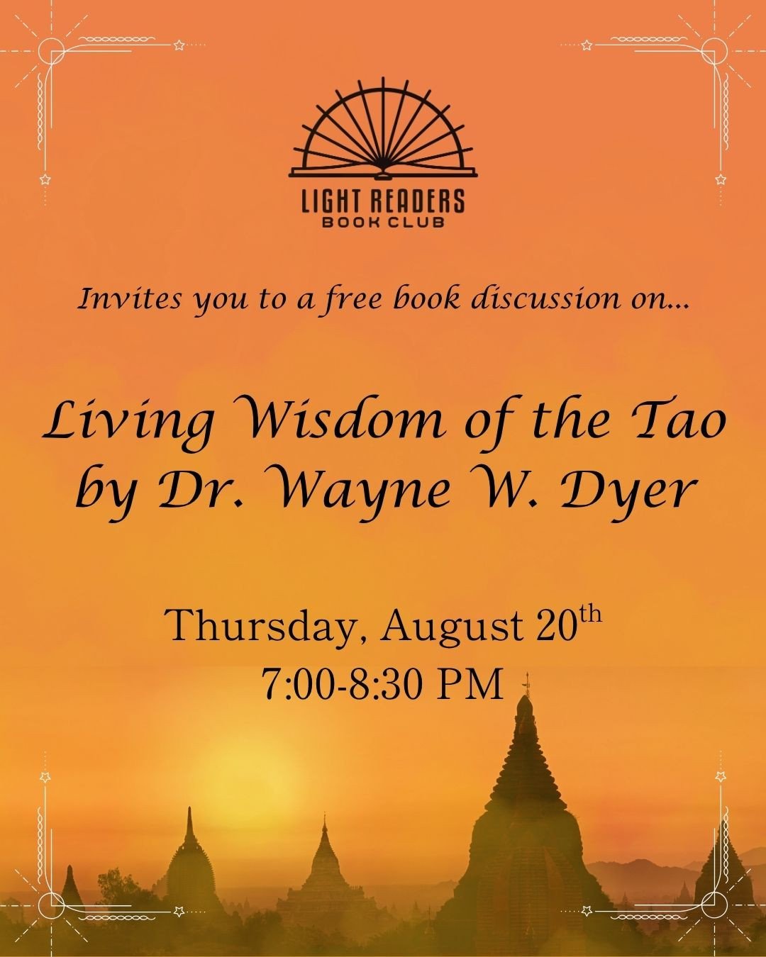 If thoughtful conversation and gathering with a warm community is your cup of tea, we&rsquo;d love to have you join us for the Light Reader&rsquo;s Book Club &mdash; our free, quarterly book discussion group. Hosted in the cozy home of our wonderful 