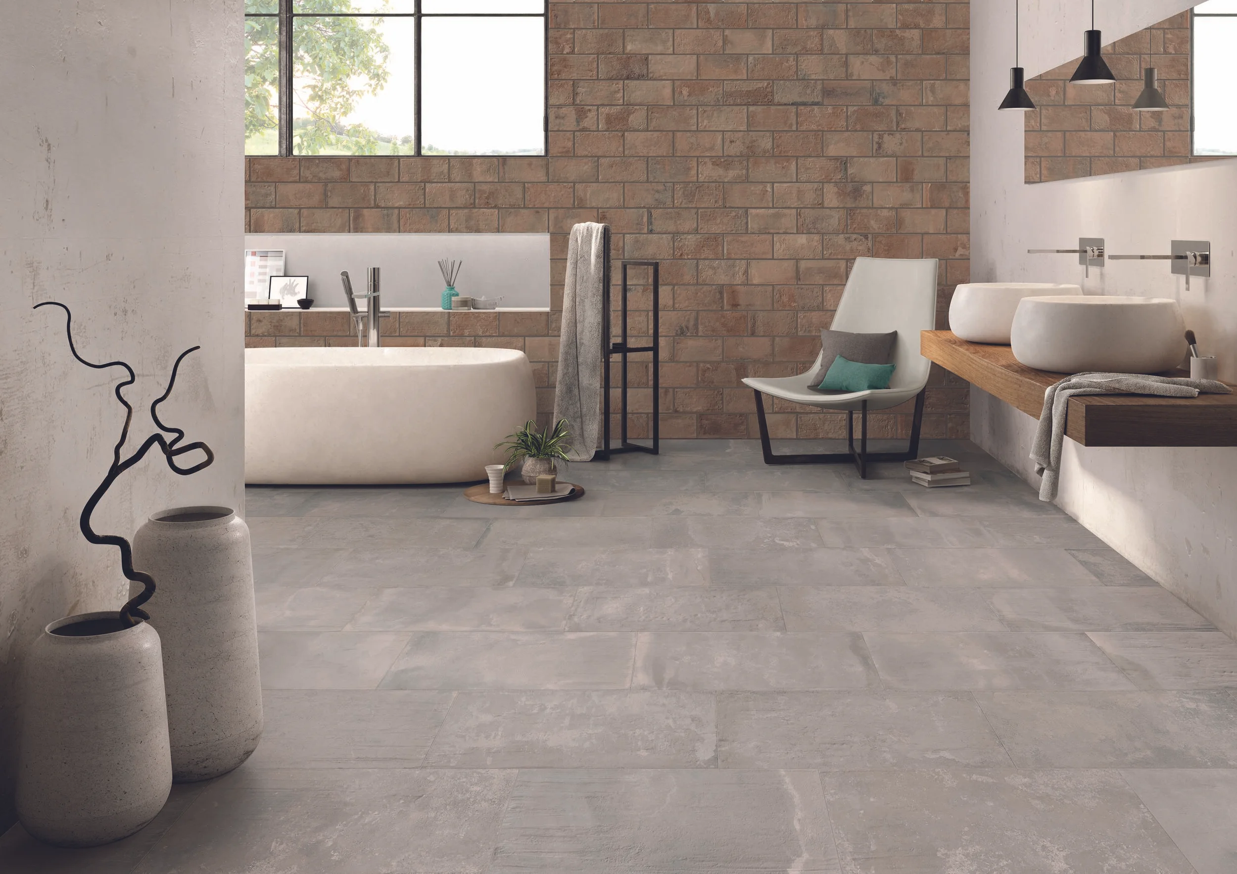 KottoXS Mattone-Cenere Amb Bagno Contemporary.jpg