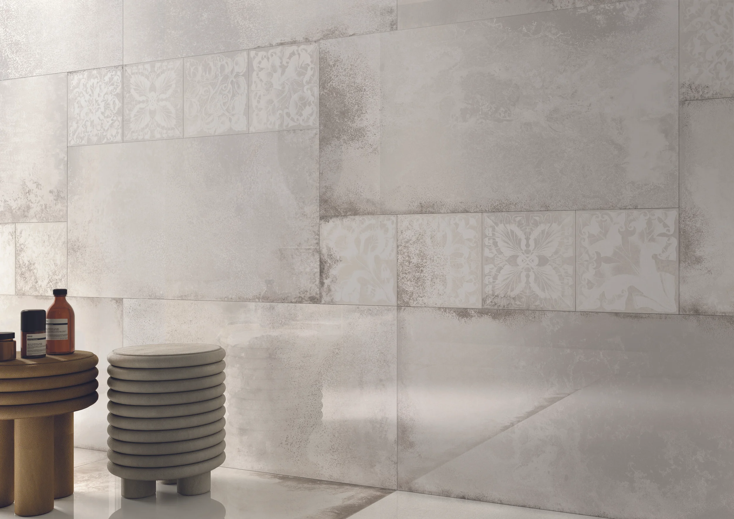 Narciso Perla 60x120 Full Lapp Perla  - Decoro Gemma Amb. Part. Bagno .jpg