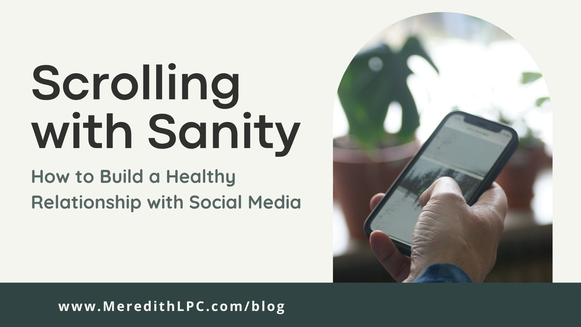 Scrolling with Sanity: How to Build a Healthy Relationship with Social Media