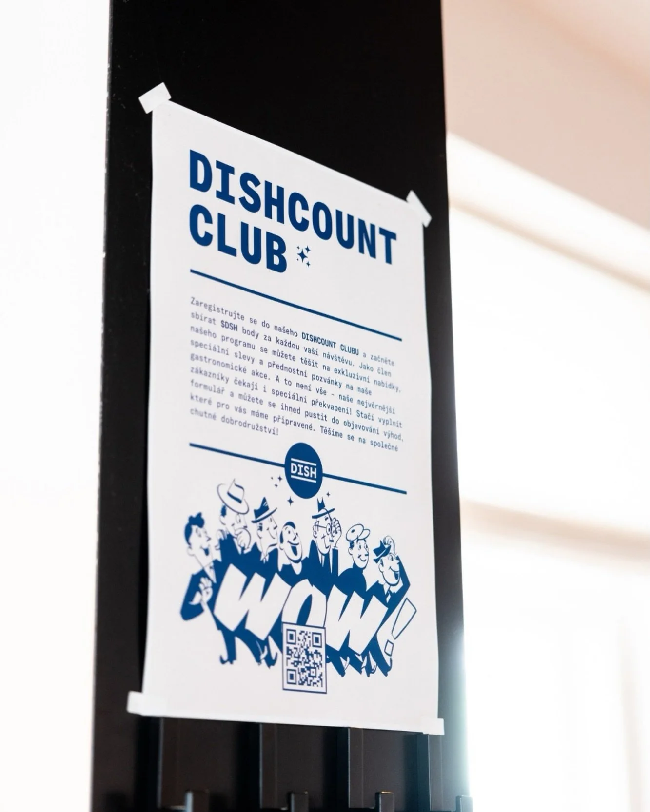 Dishcount Club 👀 
J&iacute;&scaron; &rarr; sb&iacute;r&aacute;&scaron; body &rarr; dost&aacute;v&aacute;&scaron; v&iacute;c. 

Speci&aacute;ln&iacute; nab&iacute;dky, odměny a důvody vracet se zp&aacute;tky😏 Stač&iacute; se přidat!
#dishpraha #dish
