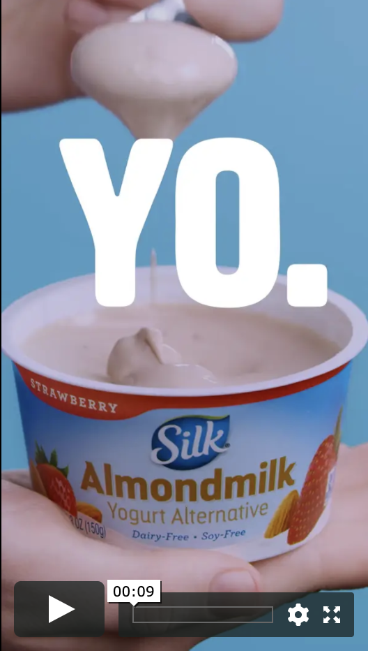 Instagram Ad for Almondmilk Yogurt (creative producer)