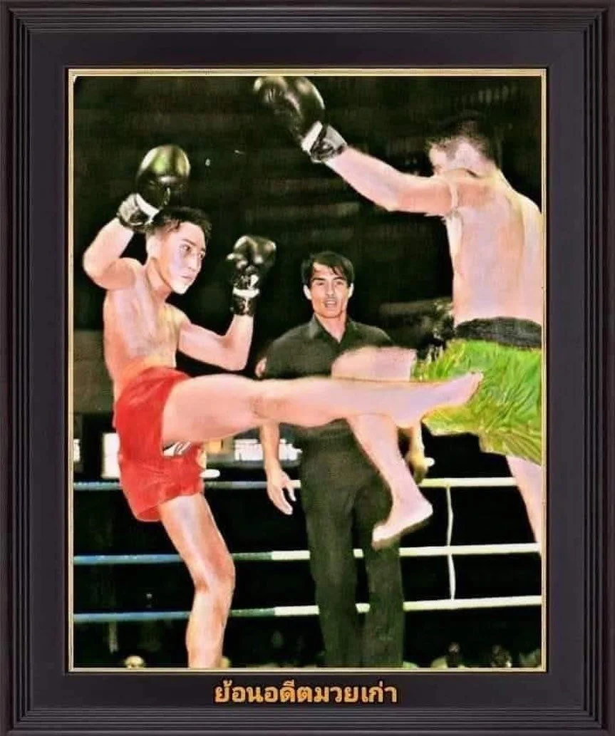 Today marks 39 years since Khunpon won a unanimous decision over Panpetch Muangsurin at the classic Lumpinee Stadium Rama4, Bangkok! Times flies..
@bangkokboxingfitness @khunponmuaythai