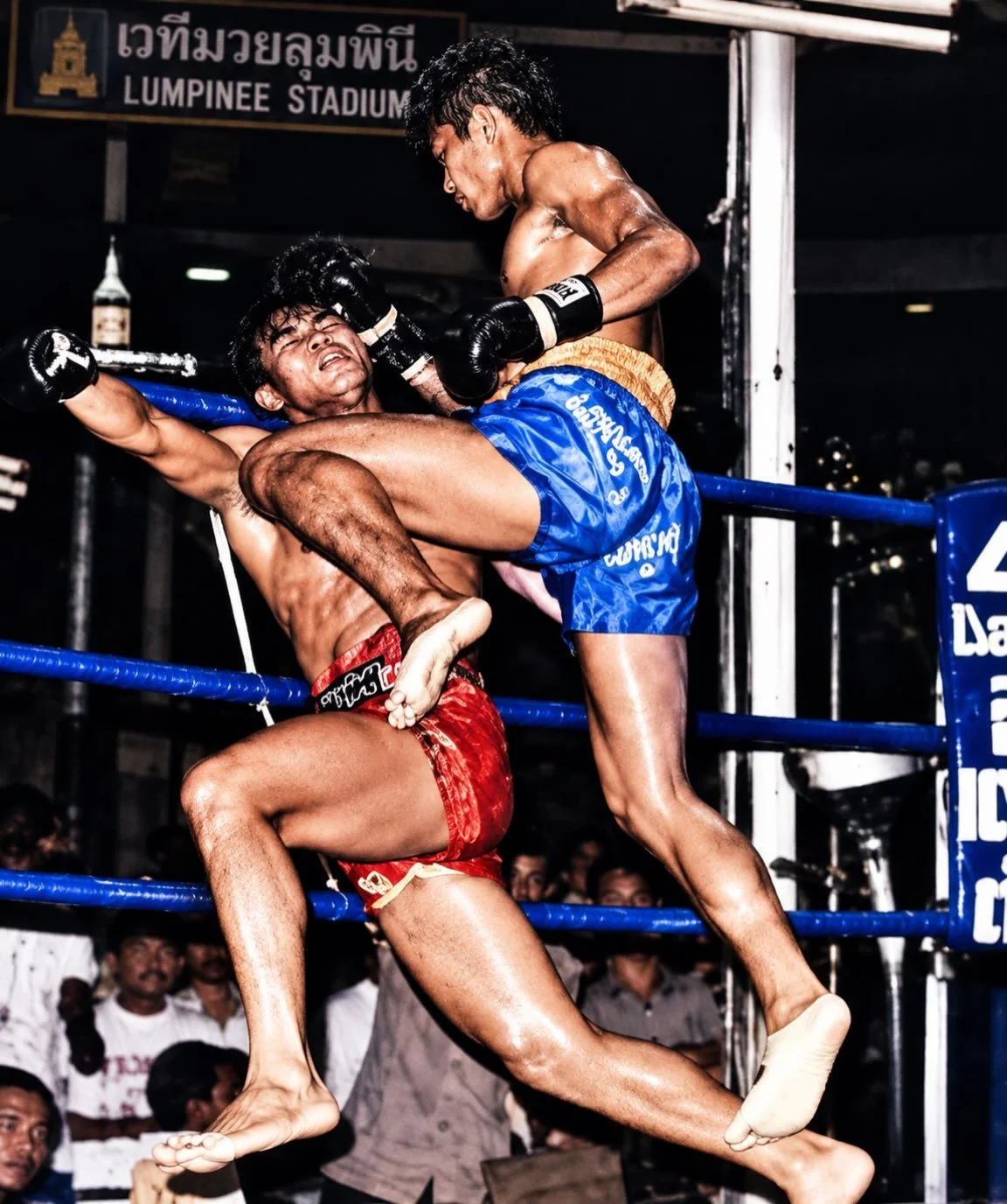 Time flies and today makes 37 years! 
The O.G. Khunpon won over Decha Petchyindee at the classic Lumpinee Stadium on a three ropes Boxing ring before changing to four ropes Boxing ring for safety and follow the international rules and regulations! 
@