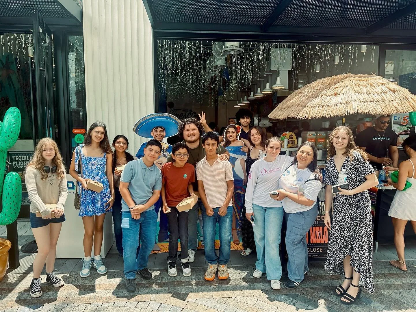 AND JUST LIKE THAT WE HAVE COME TO THE END OF OUR 2023-2024 SCHOOL YEAR! 🥳🙌🎉

What an amazing experience and Congratulations to our graduates: Emmanuel, Santiago, Carlos, Alex, Sara, Melissa, Izabella, Pierce, and Michaela! Make sure to keep up wi