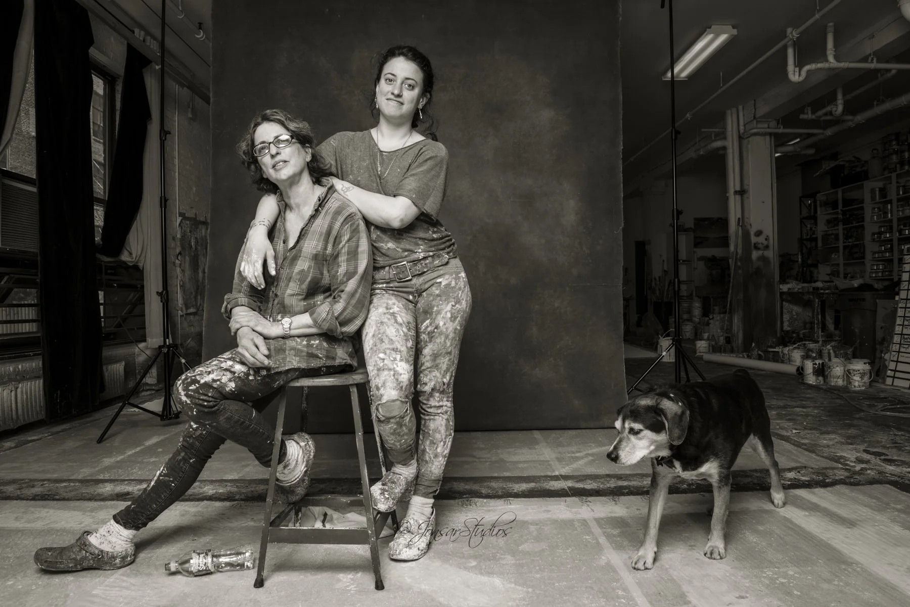 Sarah Oliphant and Violet O'Neill